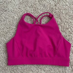 All In Motion Girls Sport Bra Size L(10/12) Fuchsia